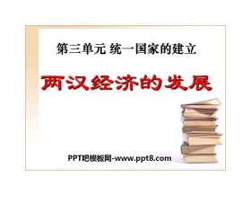 《两汉经济的发展》统一国家的建立PPT课件3