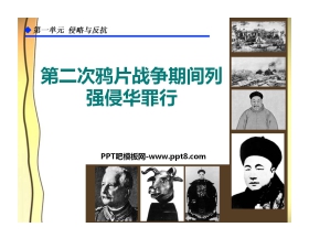 《第二次鸦片战争期间列强侵华罪行》侵略与反抗PPT课件3
