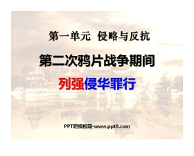 《第二次鸦片战争期间列强侵华罪行》侵略与反抗PPT课件4