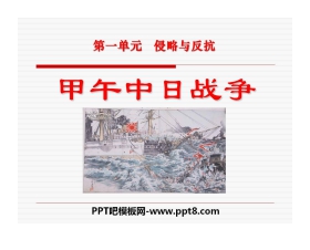 《甲午中日战争》侵略与反抗PPT课件7