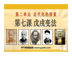 《戊戌变法》近代化的探索PPT课件