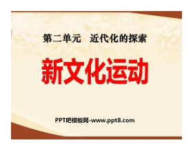 《新文化运动》近代化的探索PPT课件7