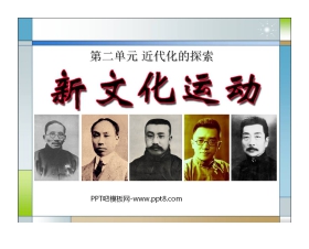 《新文化运动》近代化的探索PPT课件8