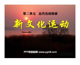 《新文化运动》近代化的探索PPT课件9