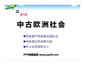 《中古欧洲社会》亚洲和欧洲的封建社会PPT课件7
