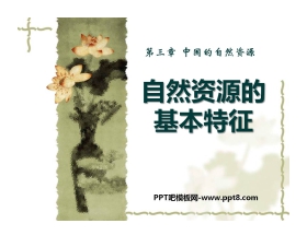 《自然资源的基本特征》中国的自然资源PPT课件4