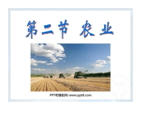 《农业》中国的经济发展PPT课件3