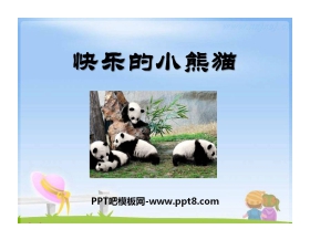 《快乐的小熊猫》PPT课件