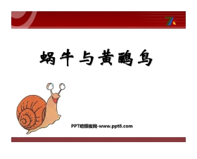 《蜗牛与黄鹂鸟》PPT课件2