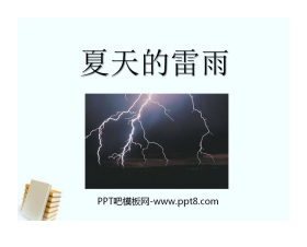 《夏天的雷雨》PPT课件2