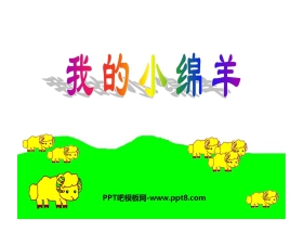 《我的小绵羊》PPT课件3