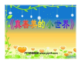 《真善美的小世界》PPT课件