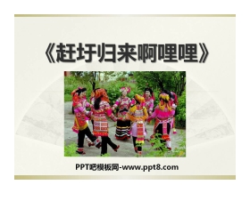《赶圩归来啊哩哩》PPT课件