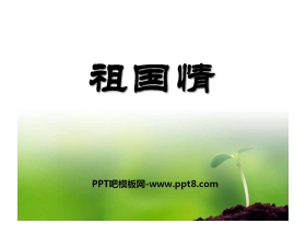 《祖国情》PPT课件