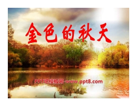 《金色的秋天》PPT课件4