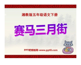 《赛马三月街》PPT课件3