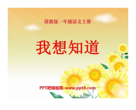 《我想知道》PPT课件3