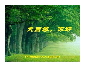 《大自然，你好》PPT课件2