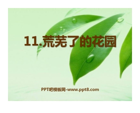 《荒芜了的花园》PPT课件