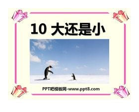 《大还是小》PPT课件