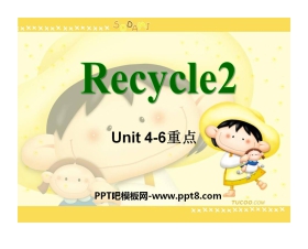 人教版PEP五年级英语上册《recycle2》PPT课件