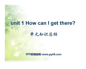 《How can I get there?》PPT课件12