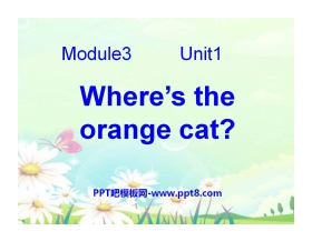 《Where's the orange cat?》PPT课件