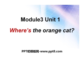 《Where's the orange cat?》PPT课件2