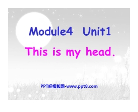 《This is my head》PPT课件