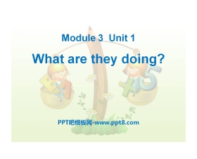《What are they doing?》PPT课件6