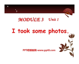 《I took some photos》PPT课件3
