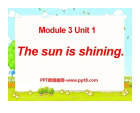 《The sun is shining》PPT课件4