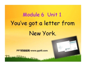 《You've got a letter from New York》PPT课件2