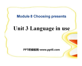 《Language in use》Choosing presents PPT课件3