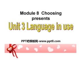 《Language in use》Choosing presents PPT课件2