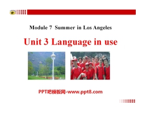 《Language in use》Summer in Los Angeles PPT课件