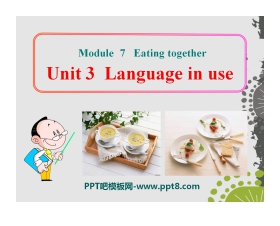 《Language in use》Eating together PPT课件2