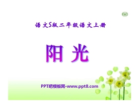 《阳光》PPT课件9