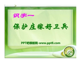 《保护庄稼好卫兵》PPT课件2