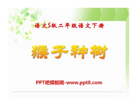 《猴子种树》PPT课件