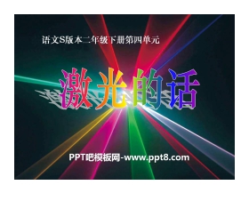 《激光的话》PPT课件