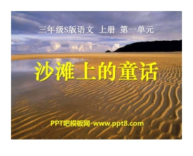 《沙滩上的童话》PPT课件7