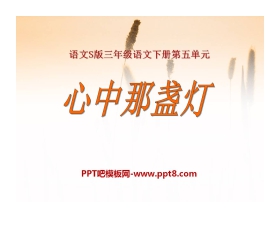 《心中那盏灯》PPT课件2