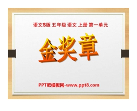 《金奖章》PPT课件