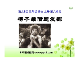 《杨子荣借题发挥》PPT课件