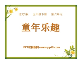 《童年乐趣》PPT课件3