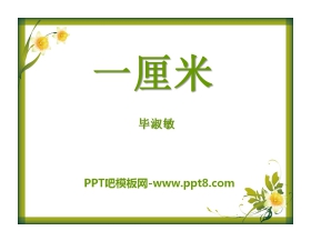 《一厘米》PPT课件5