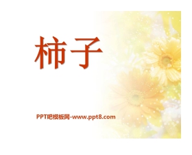 《柿子》PPT课件2