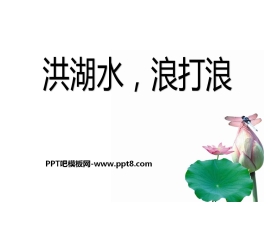 《洪湖水，浪打浪》PPT课件3