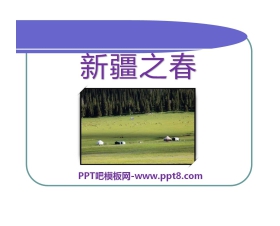 《新疆之春》PPT课件3